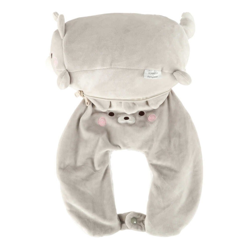 Pernă Călătorie 2 în 1 cu Jucărie Plus Pisică, Ergonomică, Pentru Copii, Somn și Relaxare 13