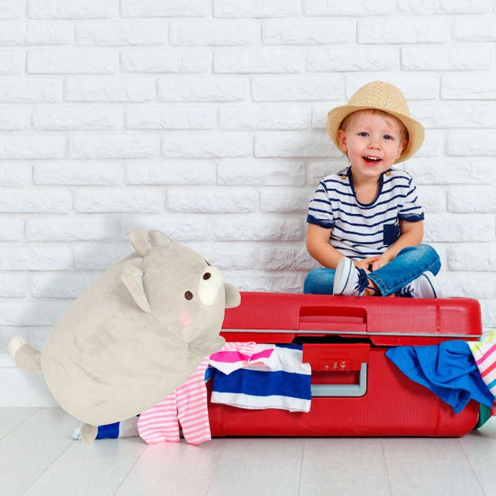 Pernă Călătorie 2 în 1 cu Jucărie Plus Pisică, Ergonomică, Pentru Copii, Somn și Relaxare 4