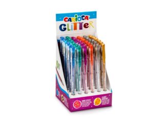 Pix cu gel Carioca Glitter 36 buc/display