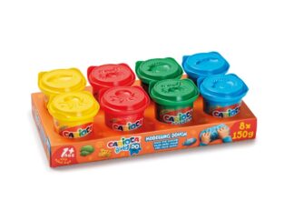 Plastilină Baby Dough Carioca 8 x 150 g, la cutie