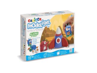 Plastilină ModeLight Maxi PlayBox Carioca Aliens