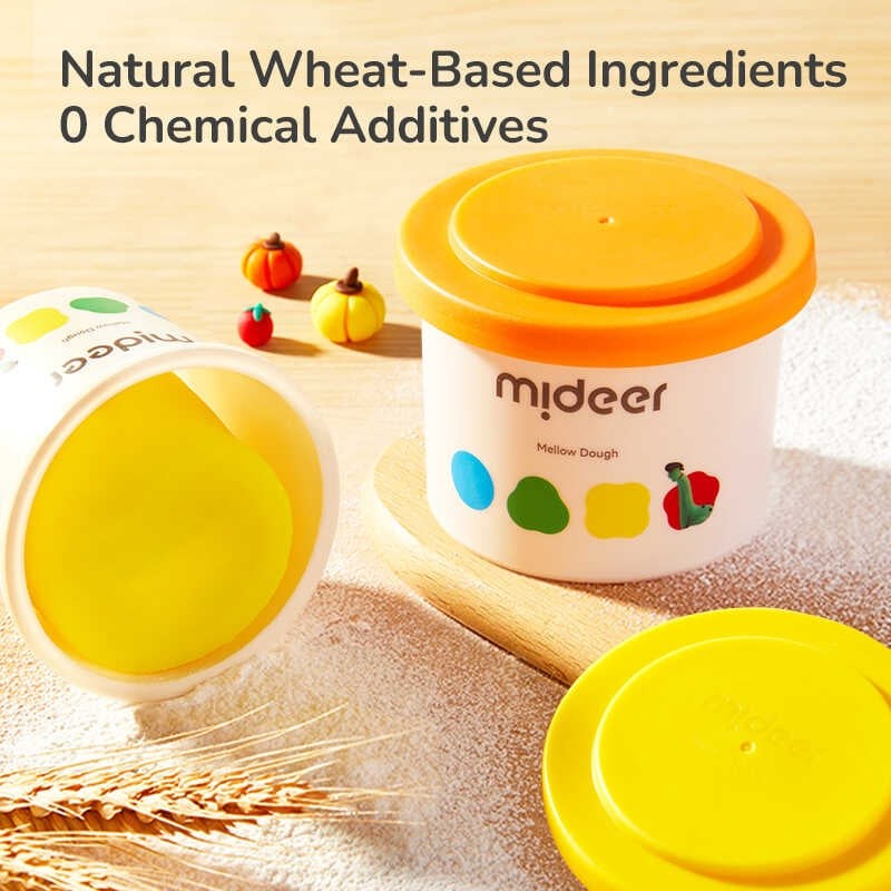 Plastilină pentru bebeluși, 18 luni+, 12 culori, moale 3