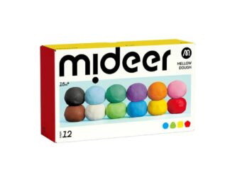 Plastilină pentru bebeluși, 18 luni+, 12 culori, moale