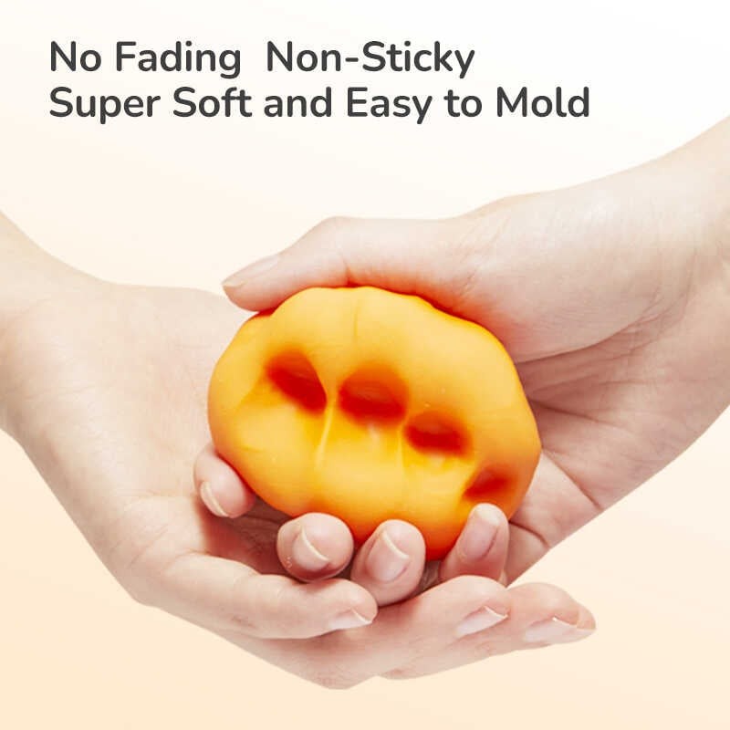 Plastilină pentru bebeluși, 18 luni+, 12 culori, moale 5