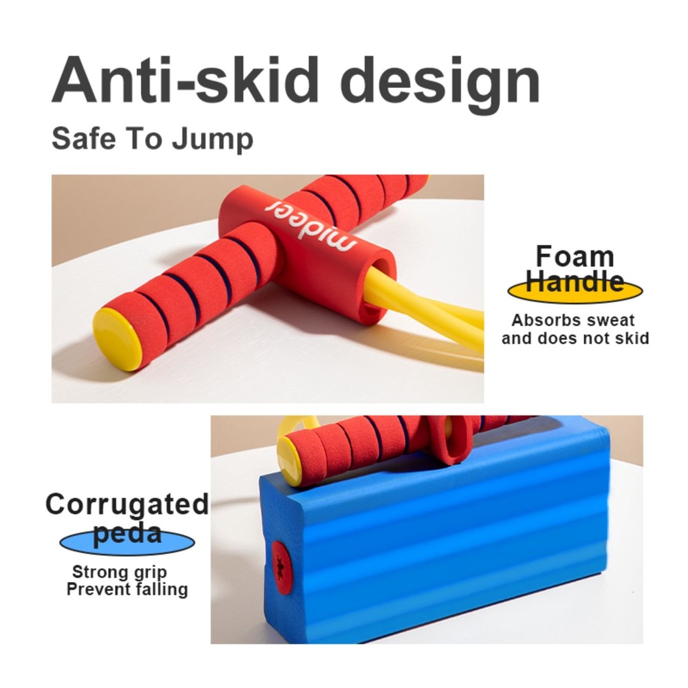 Pogo stick pentru copii, jucărie de sărit de la 3 ani, albastru 7