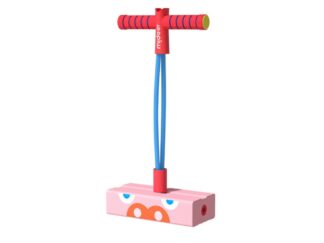 Pogo stick pentru copii, jucărie de sărit de la 3 ani, roz