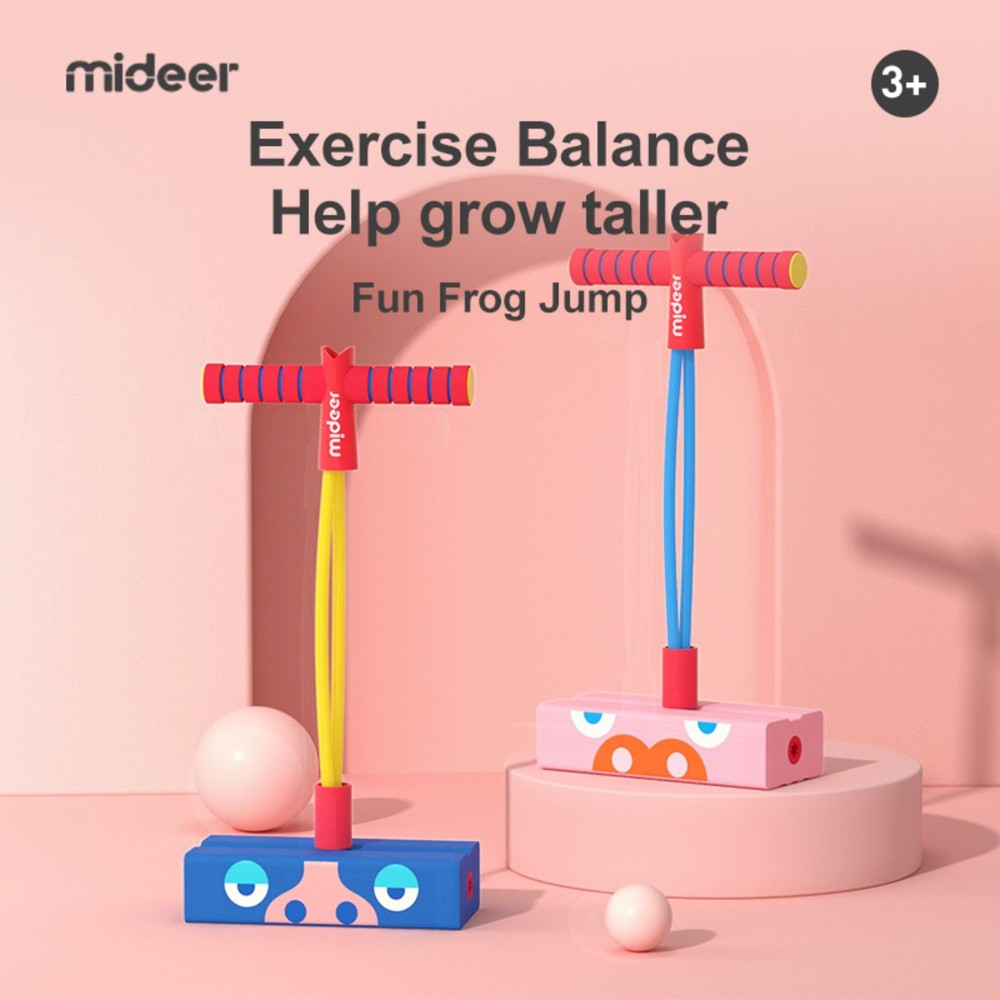 Pogo stick pentru copii, jucărie de sărit de la 3 ani, roz 6