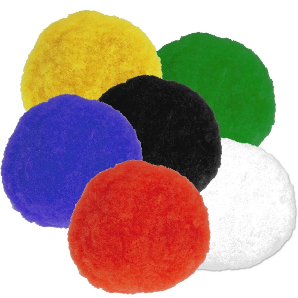 Pom-pom, 30 buc, 20 mm, multicolor 2