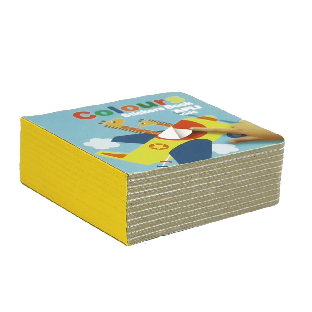 Prima mea carte cu stickere, Forme Geometrice 4