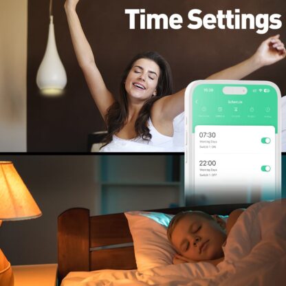 Priză de perete WiFi Tellur Smart, 3600W, 16A, PD20W, USB 18W, monitorizare consum, alb 9