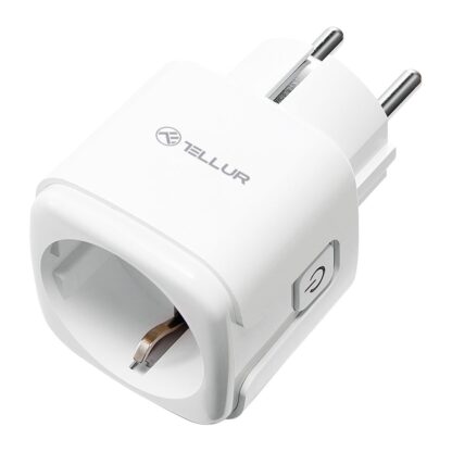 Priză WiFi Tellur Smart, monitorizare consum, 3680W, 16A, alb 12