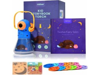 Proiector cu 12 Povești și Lampă de Veghe MiDeer Soluție pentru Rutina de Seară
