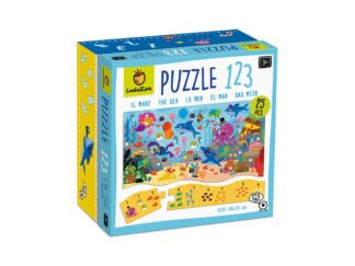 Puzzle 123 Marea, Ludattica, 3 ani+, 25 piese