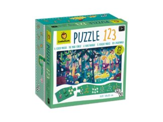 Puzzle 123 Pădurea, Ludattica, 3 ani+, 25 piese