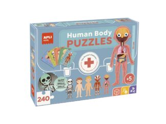 Puzzle Corpul Uman 5 in 1, 240 piese