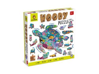 Puzzle de lemn Oceanul, Ludattica, + 4 ani, 48 piese
