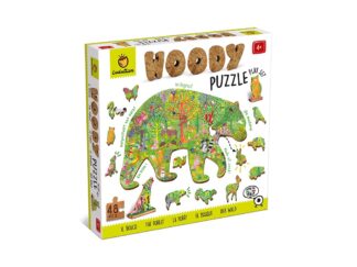 Puzzle de lemn Pădurea, Ludattica, + 5 ani, 48 piese