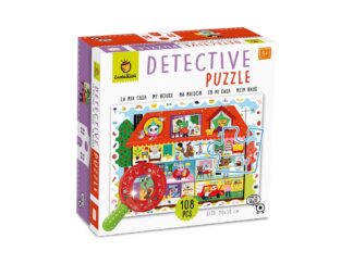 Puzzle Micul Detectiv Casa mea, Ludattica, + 5 ani, 108 piese