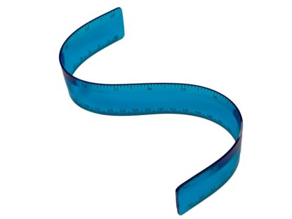 Riglă flexibilă color 30 cm 2