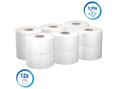 Rolă hârtie igienică derulare centrală, Kimberly-Clark, 12 role/set 2