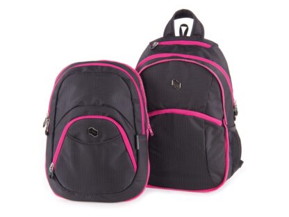 Rucsac 2 în 1 Teens Pink Black Dot 4