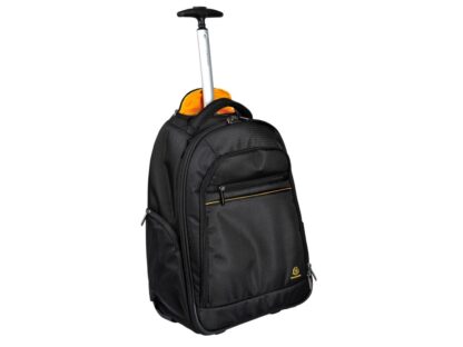 Rucsac laptop 15,6" Exactive Exabusiness cu roți și mâner telescopic Exacompta 18634E, negru 4