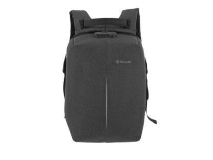 Rucsac laptop Tellur Antifurt V2, cu port USB, 15.6", negru 4