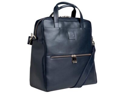Rucsac din piele laptop 14" Exactive Lady Exacompta 17237E, bleumarin 3