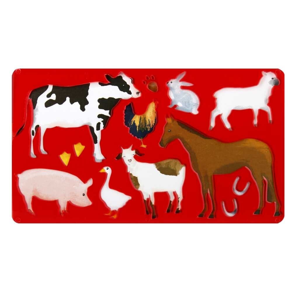 Șablon desen animale domestice și sălbatice pentru contur 4