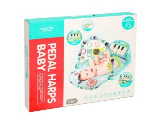 Saltea cu Pian, Oglindă, Centru Activități Bebeluși, Sunete, Lumini și Jucării Zornăitoare, 0 luni+