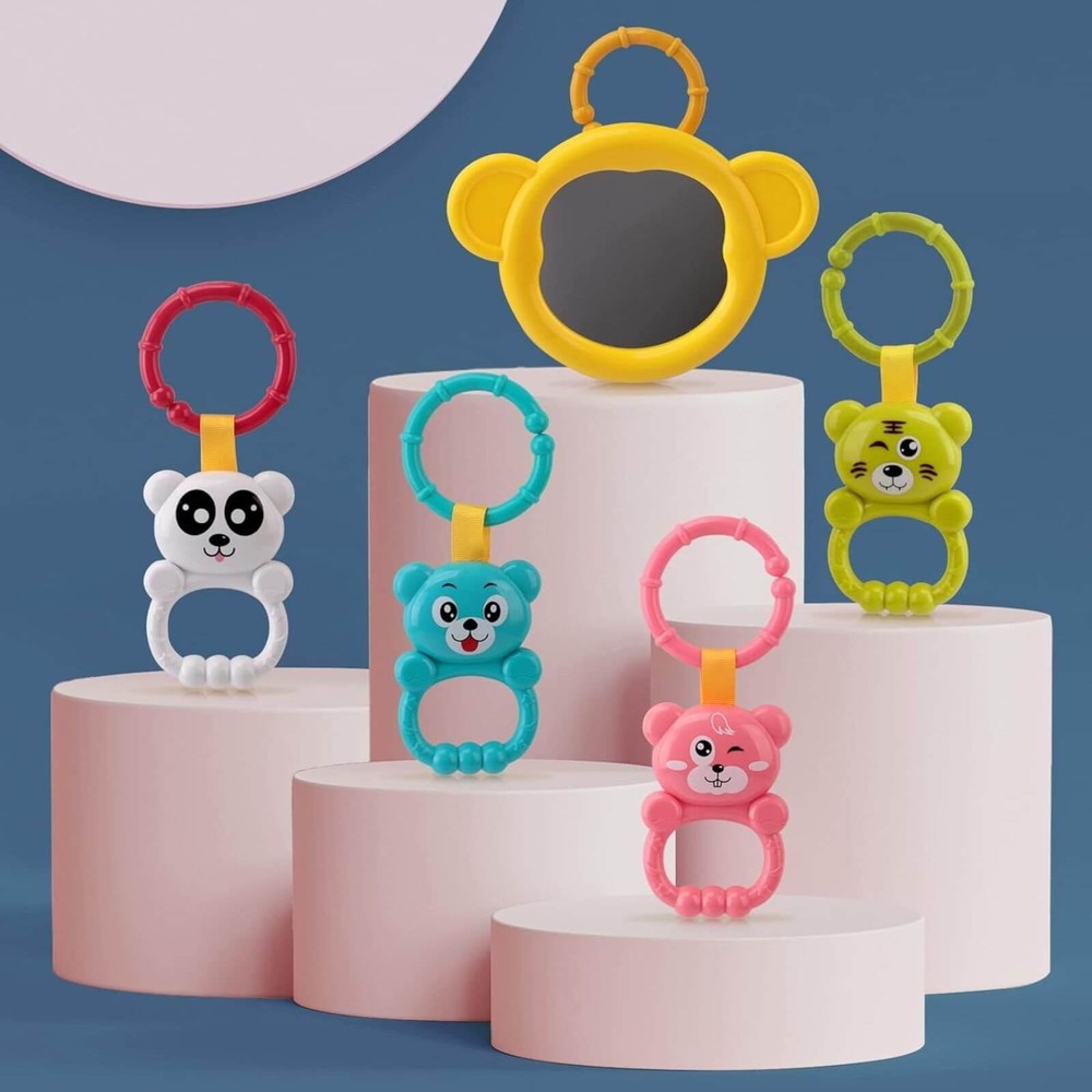 Saltea cu Pian, Oglindă, Centru Activități Bebeluși, Sunete, Lumini și Jucării Zornăitoare, 0 luni+ 6