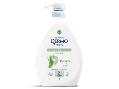 Săpun cremă cu pompiță Dermomed 1 L aloe