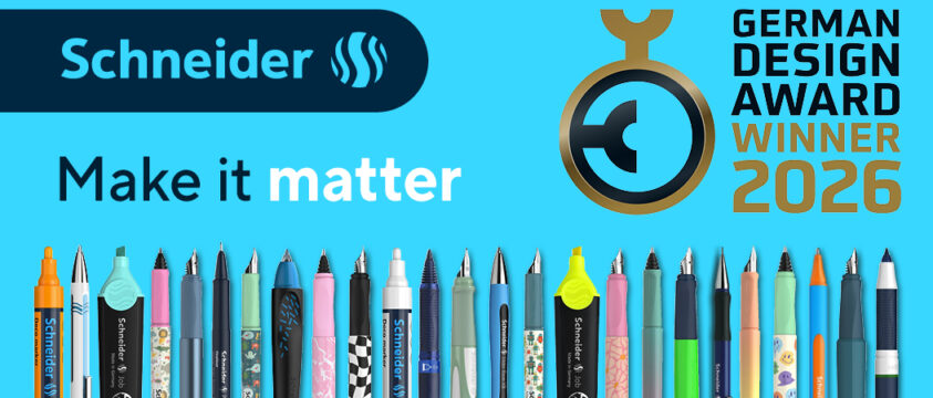 SchneiderPen câștigă German Design Award 2026