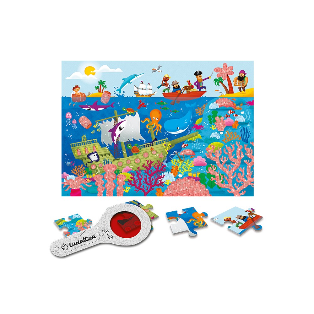 Secret Puzzle Marea, Ludattica, 2-5 ani, 24 piese 2