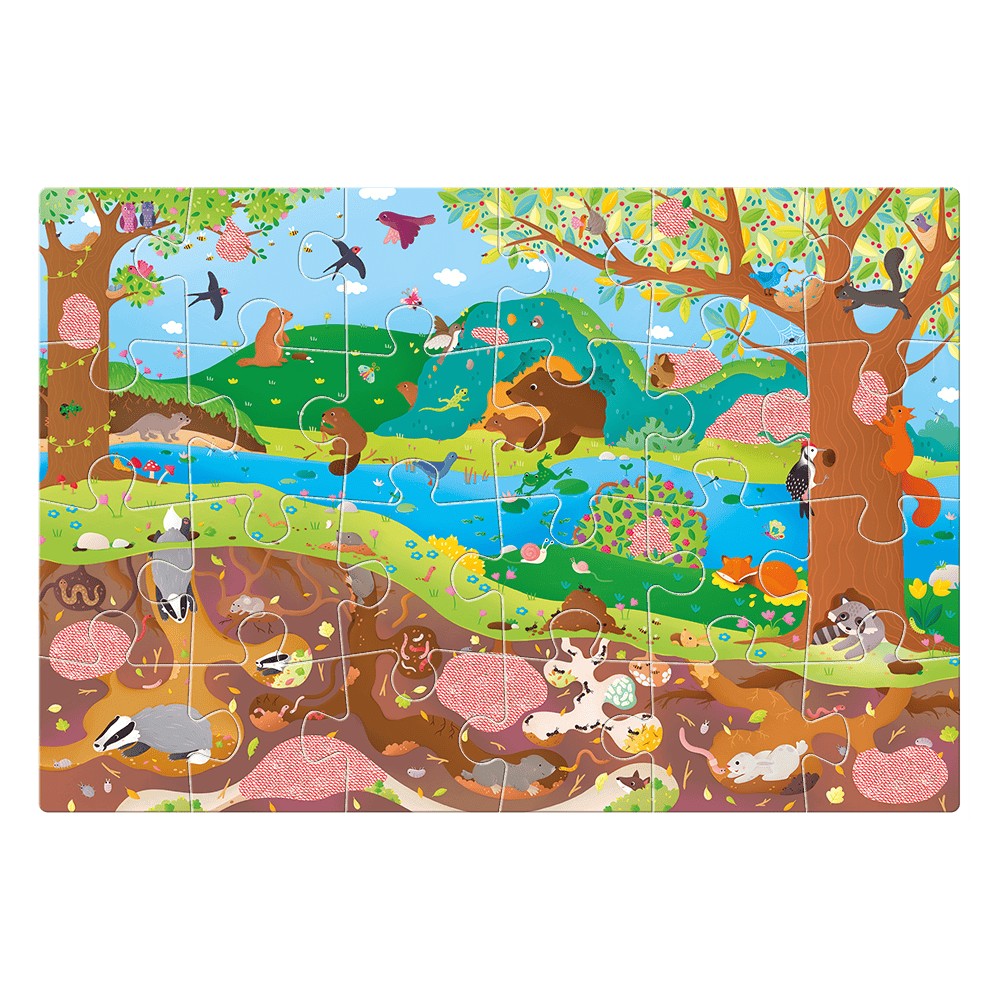 SECRET PUZZLE Mediul Înconjurător, Ludattica, +3 ani 3