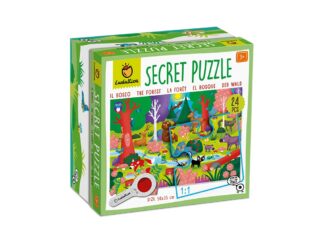 Secret Puzzle Pădurea, Ludattica, 2-5 ani, 24 piese