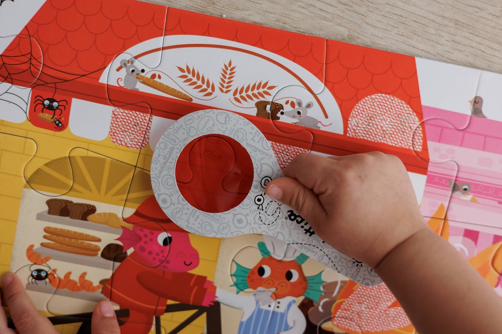 Secret Puzzle Pompierii, Ludattica, 3 ani +, 24 piese 10