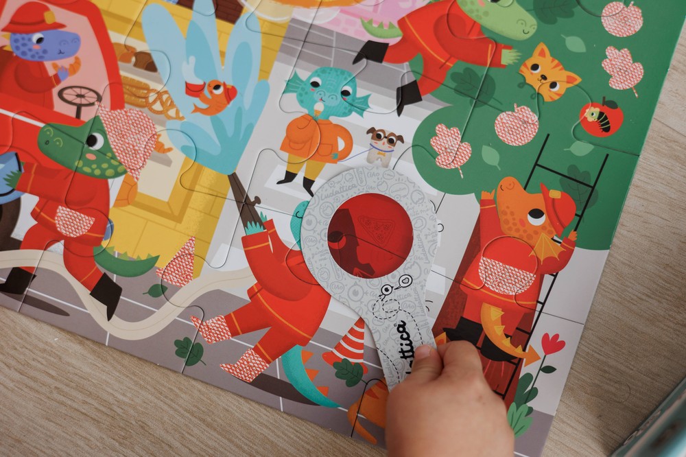 Secret Puzzle Pompierii, Ludattica, 3 ani +, 24 piese 12