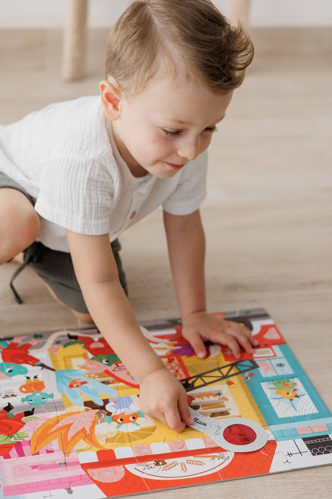 Secret Puzzle Pompierii, Ludattica, 3 ani +, 24 piese 13