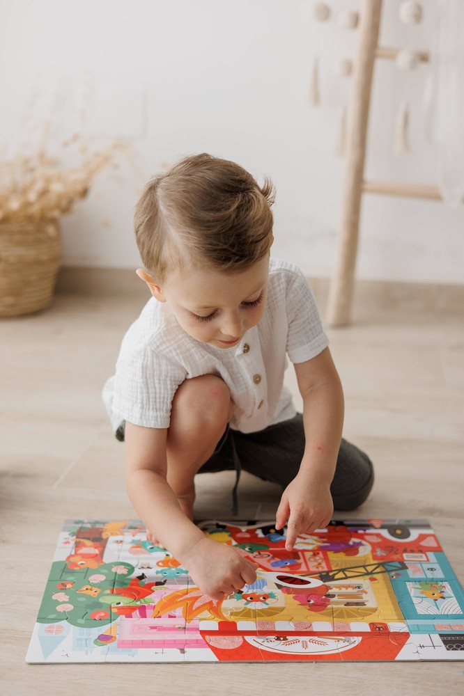 Secret Puzzle Pompierii, Ludattica, 3 ani +, 24 piese 9