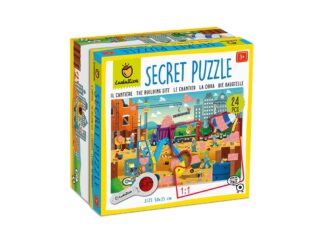 Secret Puzzle Șantierul, Ludattica, 3 ani+, 24 piese