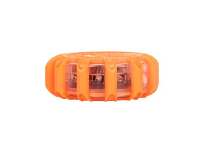 Semnalizator de urgență și lanternă LED Tellur Basic, 3 x AAA, magnetic, portocaliu 2