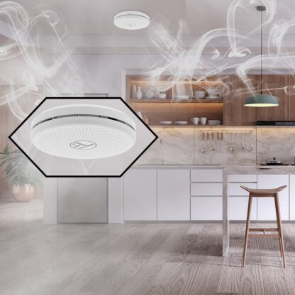 Senzor de fum și CO WiFi Tellur Smart, AA, alb 7