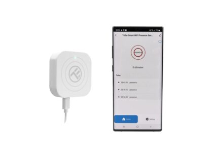 Senzor de prezență WiFi Tellur Smart, Microunde Radar 24GHz, USB-C, alb 6