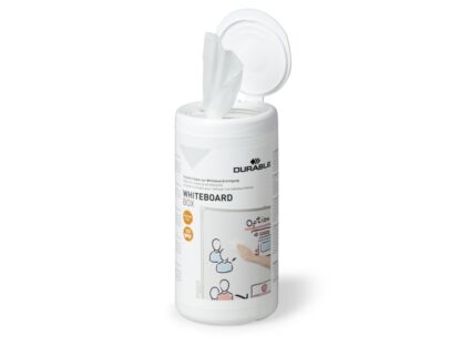Șervețele umede cu dispenser curățare whiteboard 100/set, Durable detalii