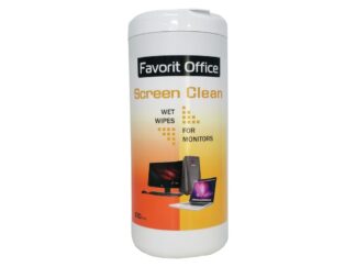 Șervețele umede ecran LCD/TFT, 100 buc, Favorit
