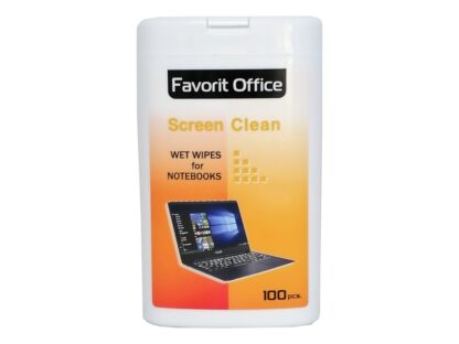 Șervețele umede ecran LCD/TFT, cutie mică, 100 buc, Favorit