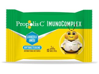 Șervețele umede Propolis C® Imunocomplex 15 buc/set