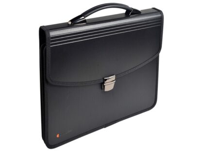 Servietă cu mâner și 2 compartimente Exactive Exatravel Exacompta 59144E, negru 3