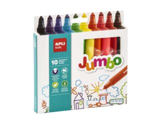 Set 10 Markere lavabile Jumbo, Ø 16.7 x 140 mm